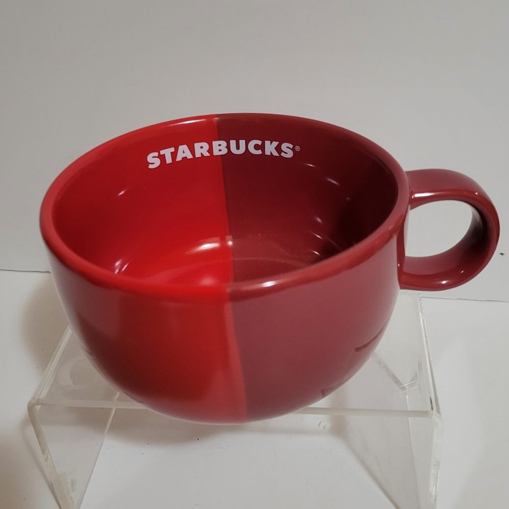 Starbucks 2021 Limited Christmas Ceramic 16oz. Red Mug